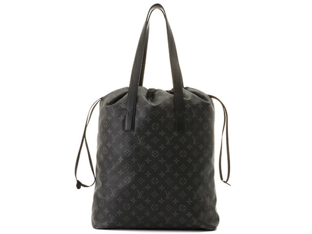 LOUIS VUITTON Monogram Eclipse Black Cabas Tote Bag